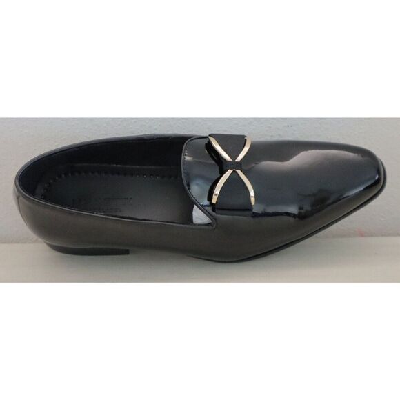 Moretti Black Label M31720 Men Sz 8 Black Patent Leather Dylan Dress Shoes - Picture 6 of 12